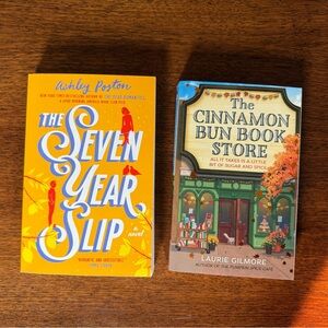 The Seven Year Slip and The Cinnamon Bun Book Store Books